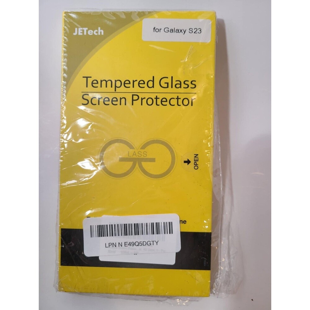 JETech Tempered Glass Screen Protector For Galaxy S23 (2PK)